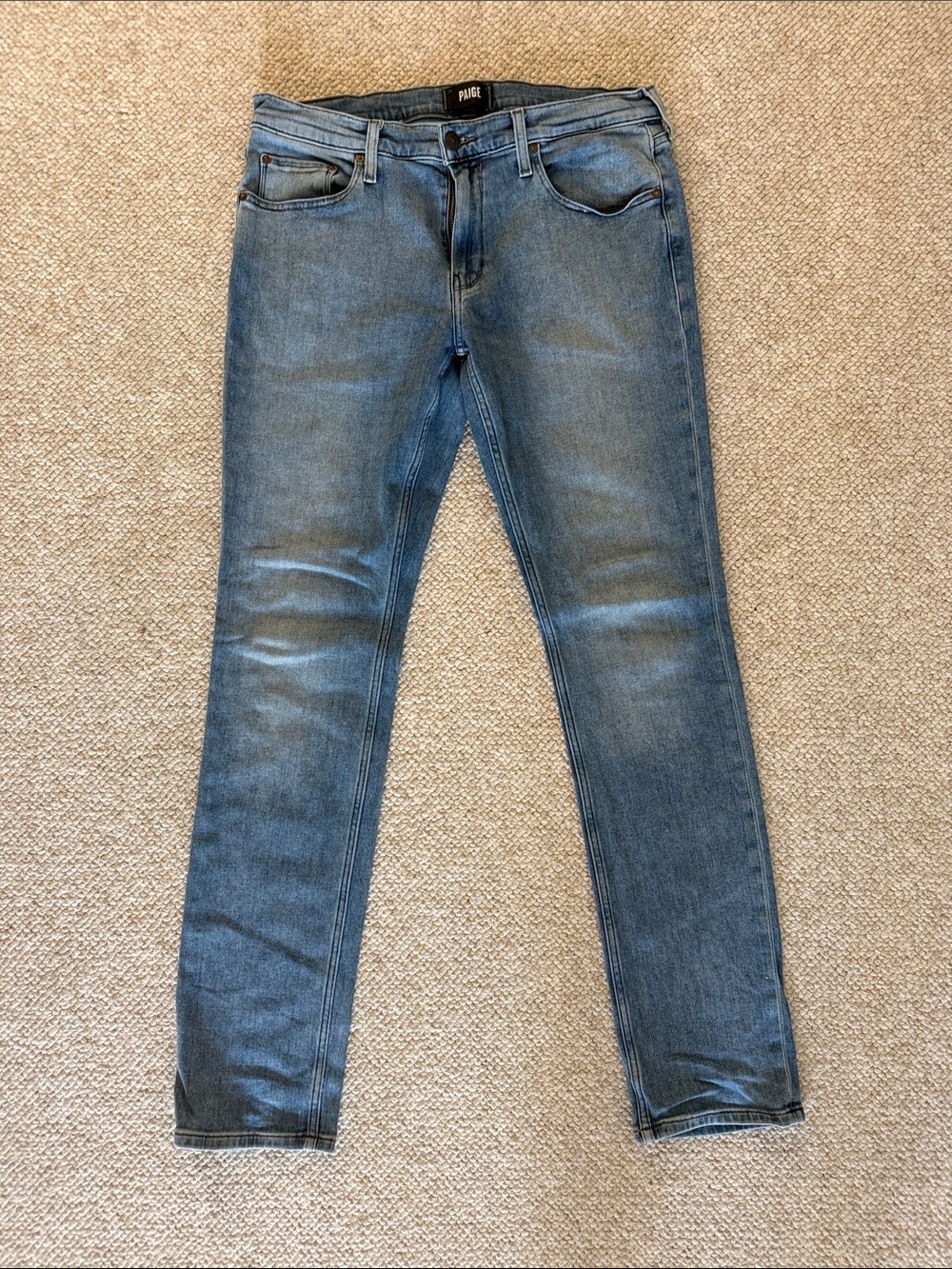 PAIGE Men's Medium Blue “Federal” Jeans